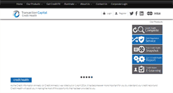 Desktop Screenshot of credithealth.co.za